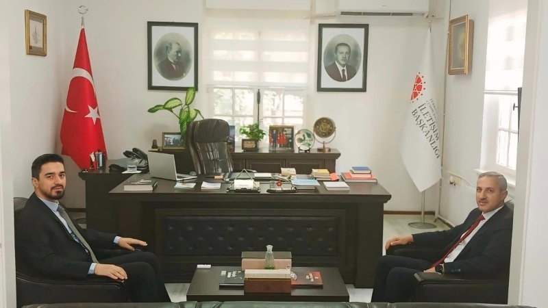 REKTÖR EREN’DEN YALINIZ’A ZİYARET