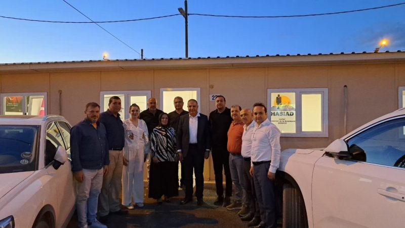 Cumhuriyet Halk Partisi (CHP) Hatay Milletvekili Mehmet Güzelmansur, Hatay Sanayici ve İş İnsanları Derneğini