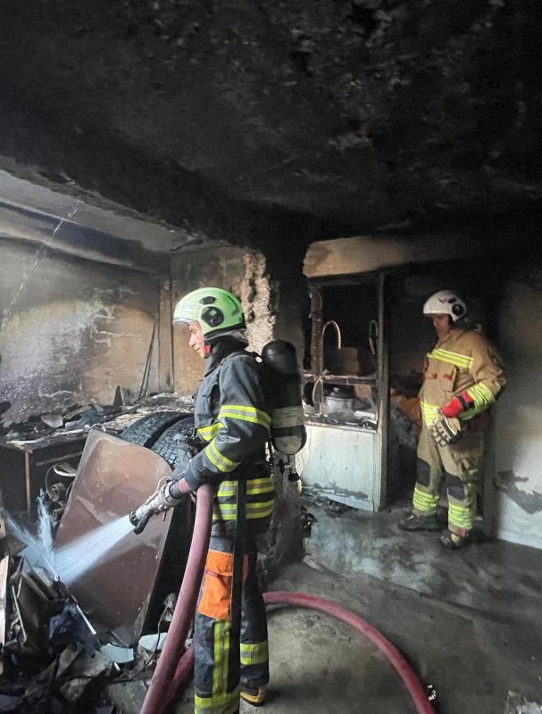  Antakya’da müstakil evde yangın çıktı