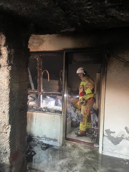  Antakya’da müstakil evde yangın çıktı