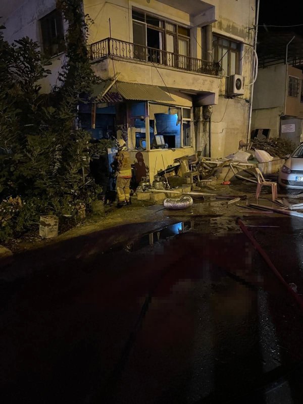 Yangın çıkan fırında tüp patladı: 9 yaralı