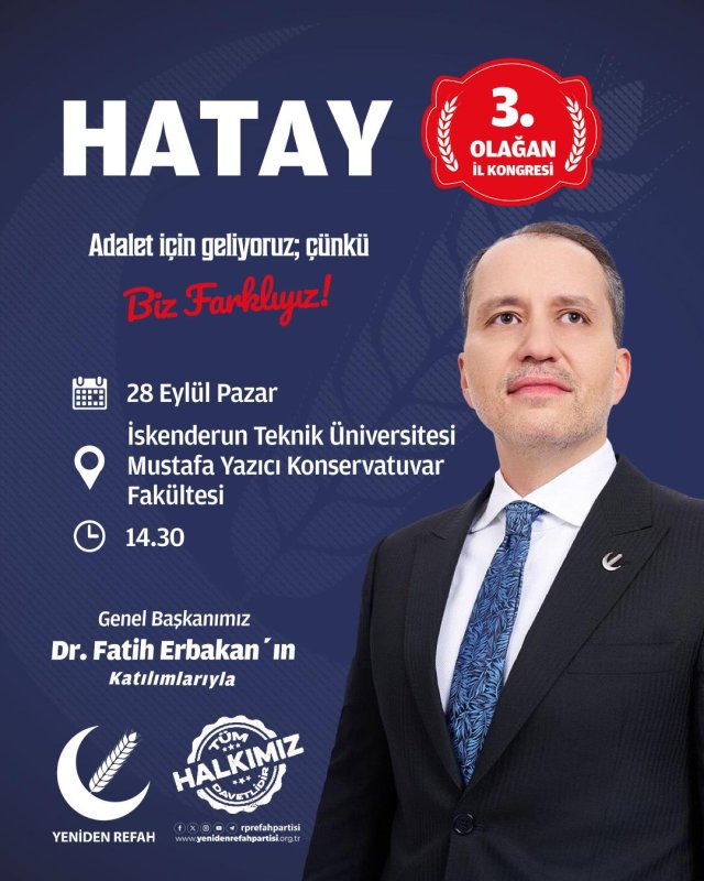 BAŞKAN YENER’DEN KONGREYE DAVET