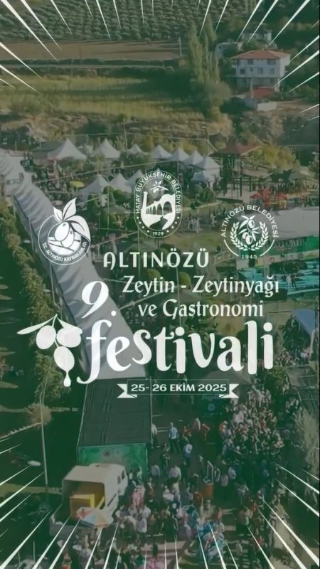 ALTINÖZÜ’NDE FESTİVAL HEYECANI BAŞLIYOR!