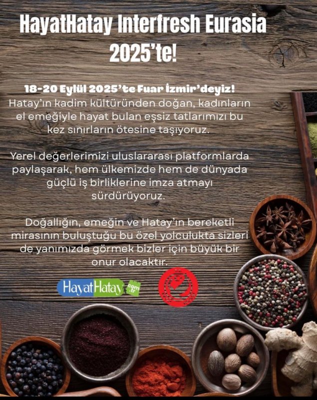 HAYATHATAY INTERFRESH EURASİA İZMİR 2025’TE