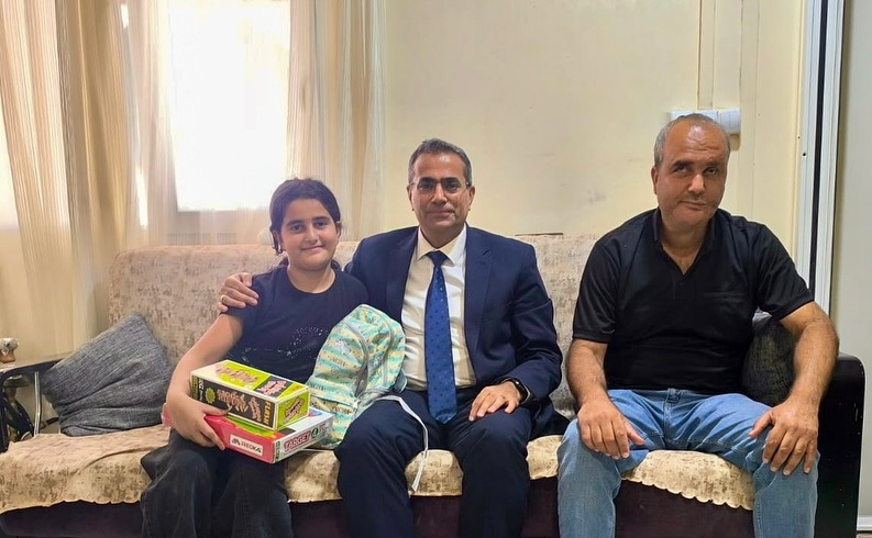 TECİMEN’DEN ANLAMLI GAZİLER GÜNÜ ZİYARETİ