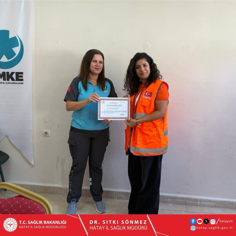 HATAY’DA HAP EĞİTİMİ GERÇEKLEŞTİRİLDİ