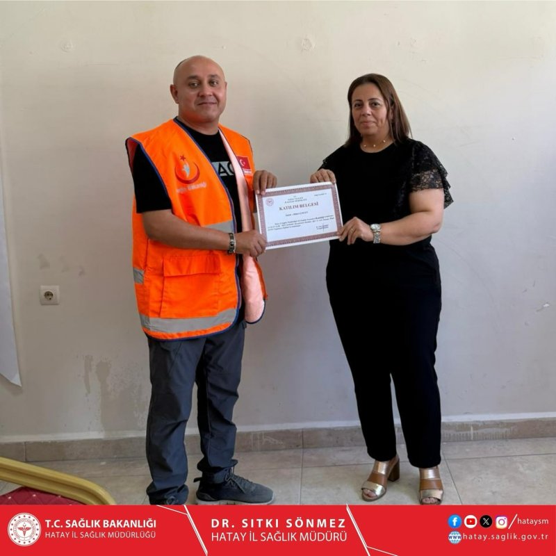 HATAY’DA HAP EĞİTİMİ GERÇEKLEŞTİRİLDİ