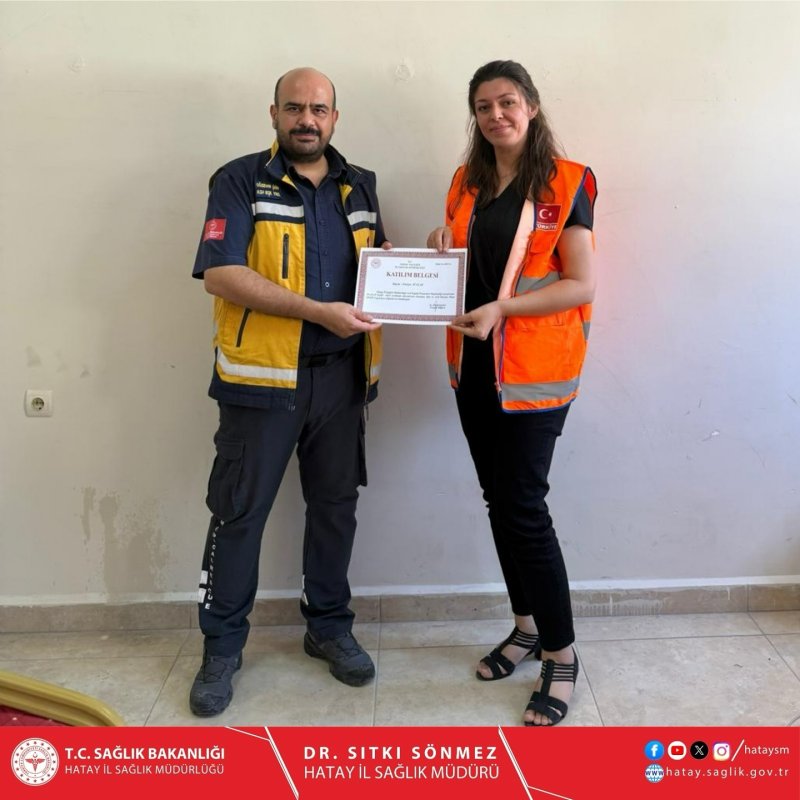 HATAY’DA HAP EĞİTİMİ GERÇEKLEŞTİRİLDİ