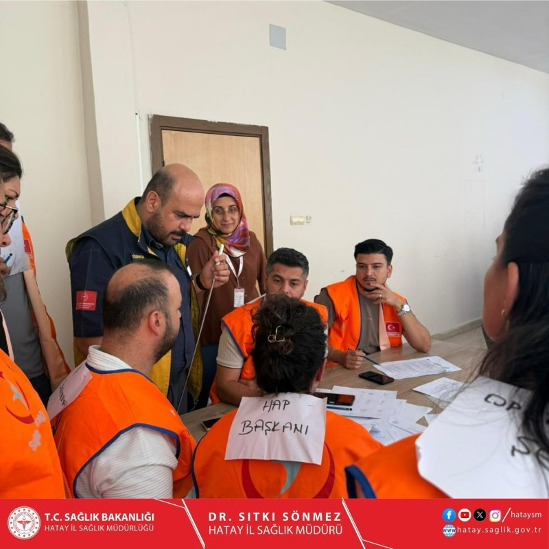 HATAY’DA HAP EĞİTİMİ GERÇEKLEŞTİRİLDİ