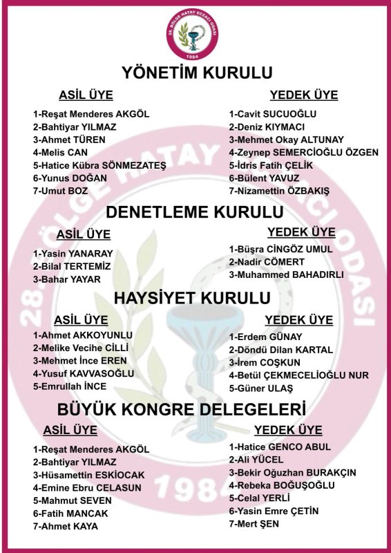 REŞAT MENDERES AKGÖL GÜVEN TAZELEDİ