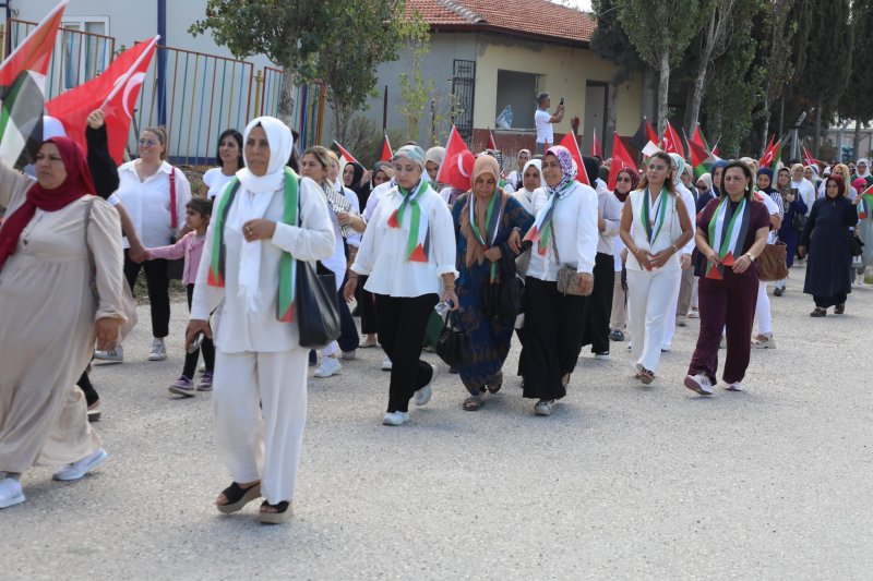 HATAY’DAN DÜNYAYA VİCDAN ZİNCİRİ: “GAZZE İÇİN EL ELE”