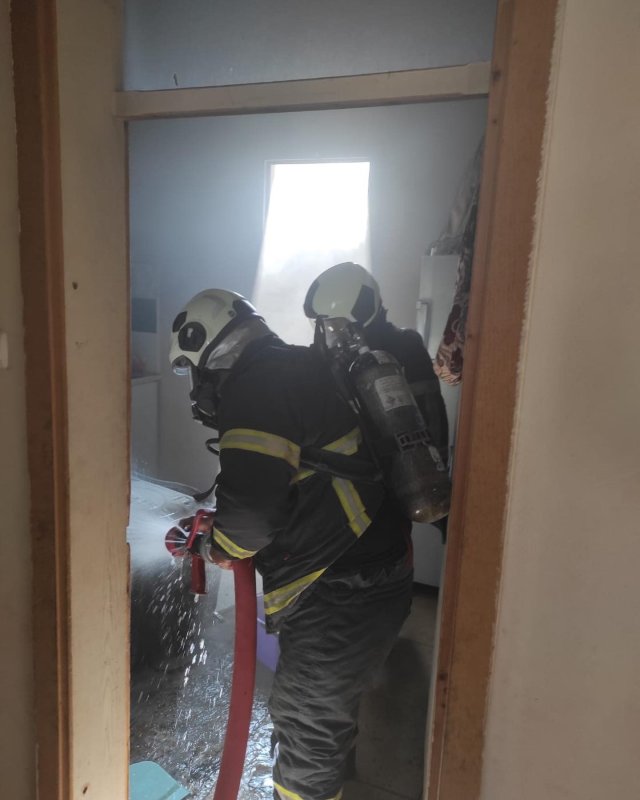 Reyhanlı’da evin mutfağında yangın çıktı