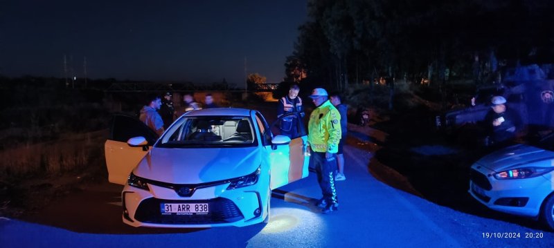 Dörtyol'da 9 araca 89 bin TL ceza uygulandı