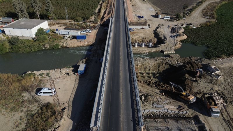 Hatay'da İlk Köprü Tamamlandı