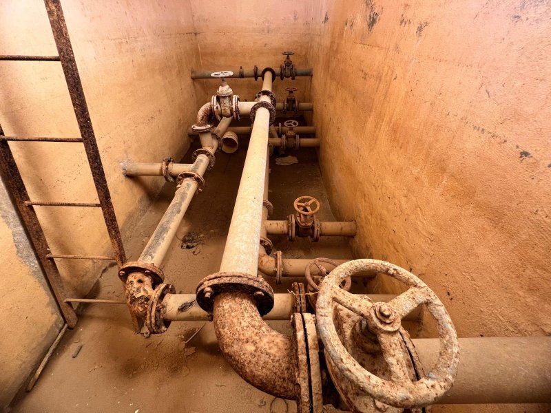 Hatay'da depremde zarar gören su depoları yenileniyor