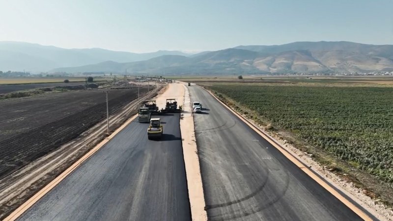 Hatay Havalimanı yolunda sona gelindi