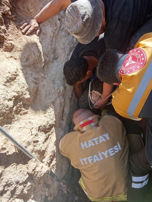 Şantiye alanında yaşanan göçükte can pazarı