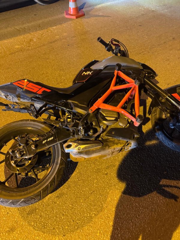 Motosiklet kazasında 20 yaşındaki sürücü öldü