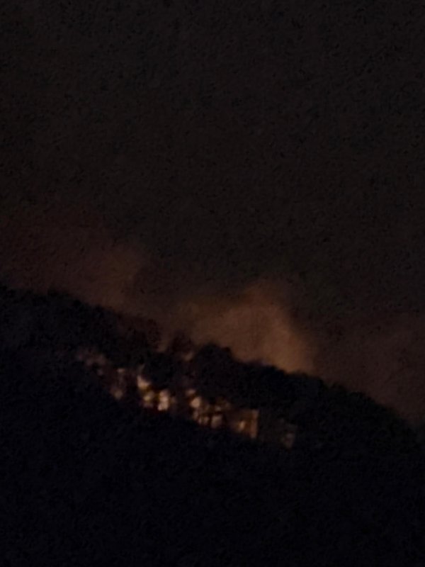 Hatay’da yıldırımın düştüğü ormanlık alanda yangın çıktı