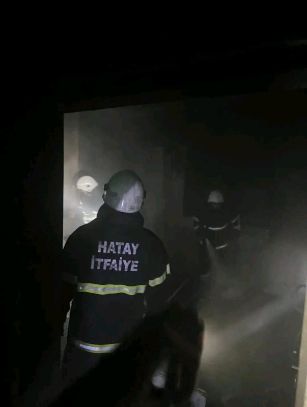 Arsuz'da müstakil ev yandı