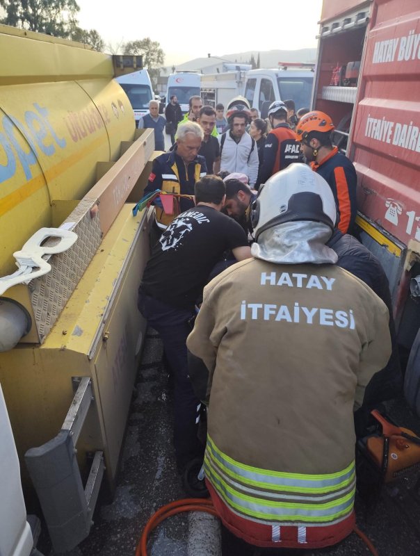  Antakya’da trafik kazası: 1 yaralı