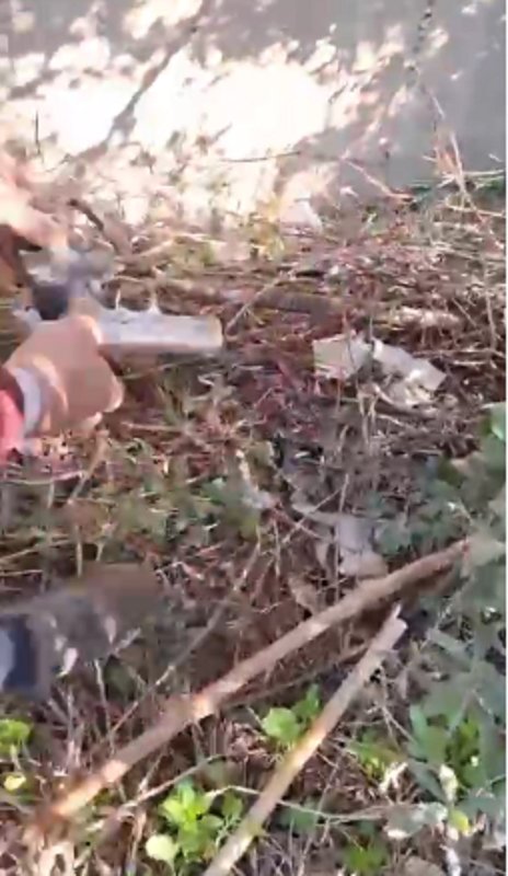 Polis silahla çevreye korku salan şahsı 100 kamerayı inceleyerek yakaladı