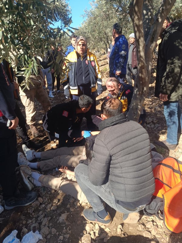 Öğrenci servisi zeytinliğe uçtu: 5 yaralı