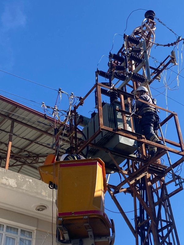 Toroslar EDAŞ'tan Hatay'da soğuk hava kaynaklı talep artışına karşı altyapı seferberliği