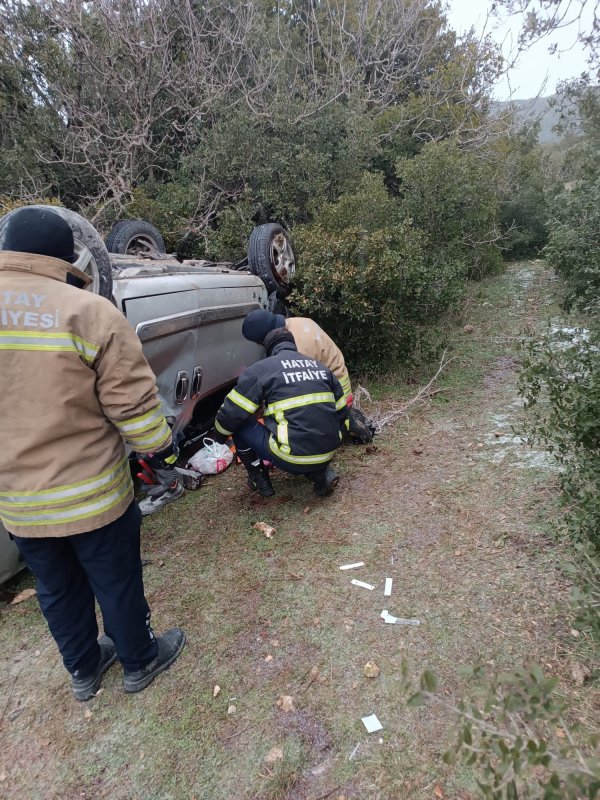 Hatay’da trafik kazası: 6 yaralı