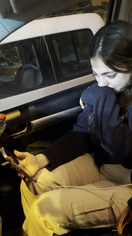 Montunu Veren Albayla Depremzede Belizin, Duygusal Anları