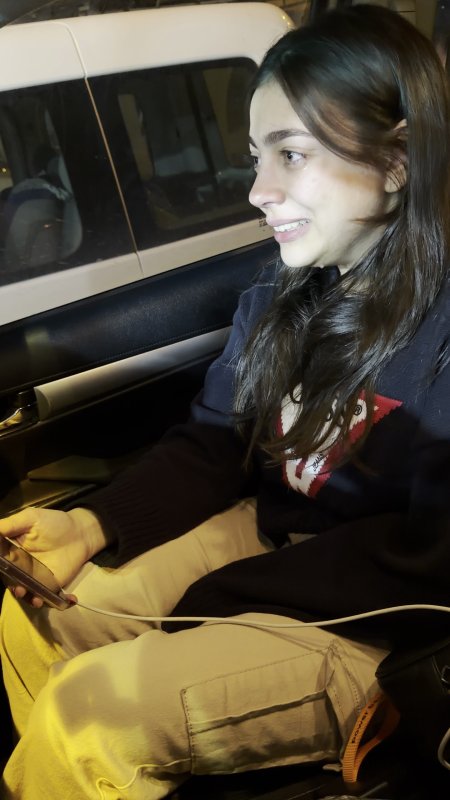 Montunu Veren Albayla Depremzede Belizin, Duygusal Anları