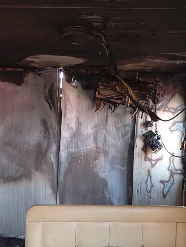  Kırıkhan’da konteyner yangını