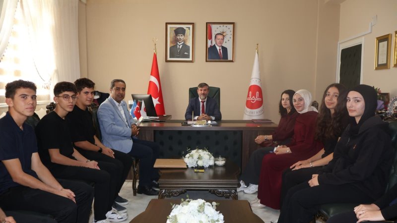 OSMAN ÖTKEN ANADOLU LİSESİ'NDEN ANLAMLI ZİYARET