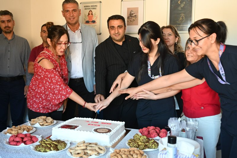 HMKÜ HASTANESİ KADIN DOĞUM BÖLÜMÜNDE GEBE OKULU AÇILDI