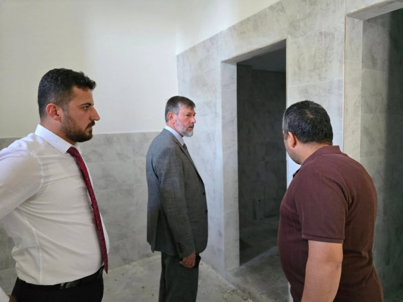 Hatay’da 6 Şubat’ta yıkılan cami yeniden inşa ediliyor 