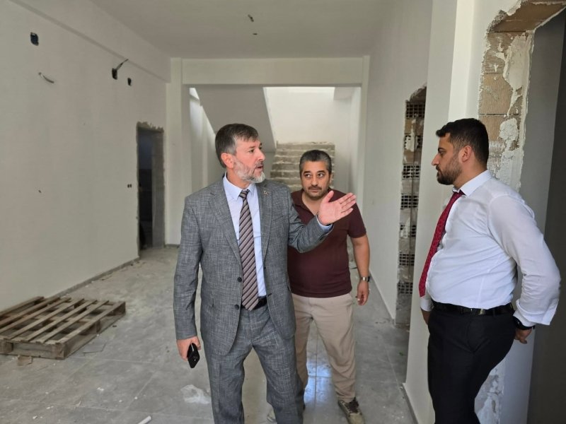 Hatay’da 6 Şubat’ta yıkılan cami yeniden inşa ediliyor