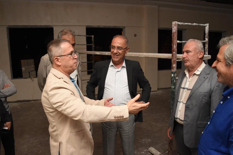 ÇOK AMAÇLI SALONU İNCELEDİLER