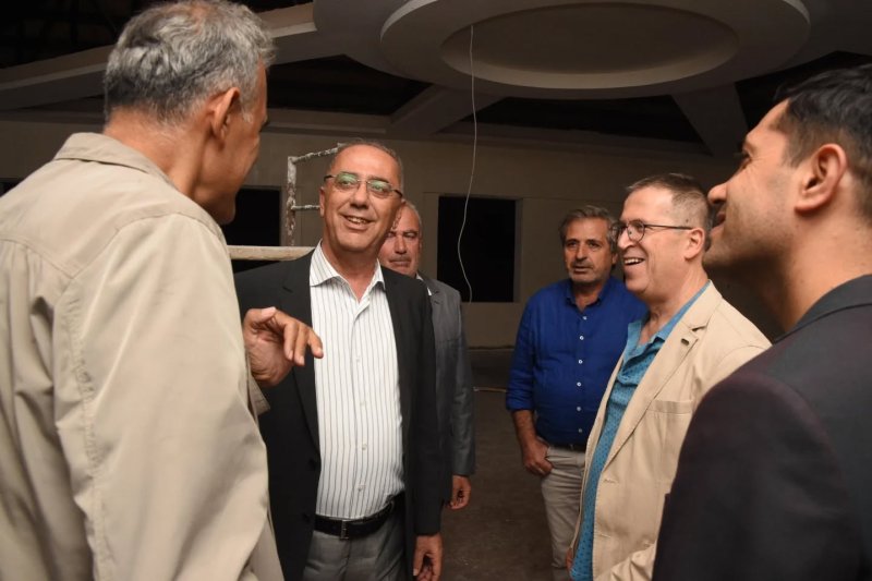 ÇOK AMAÇLI SALONU İNCELEDİLER