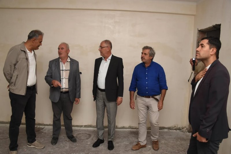 ÇOK AMAÇLI SALONU İNCELEDİLER