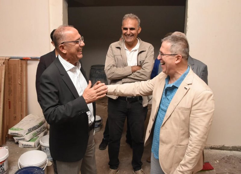 ÇOK AMAÇLI SALONU İNCELEDİLER