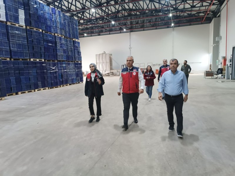 HATAY'DA TURUNÇGİL PAKETLEME İŞLETMELERİ DENETLENDİ 