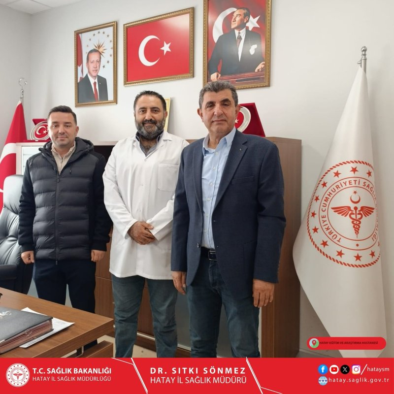 AK PARTİ’DEN BAŞHEKİM KAVVASOĞLU’NA ZİYARET