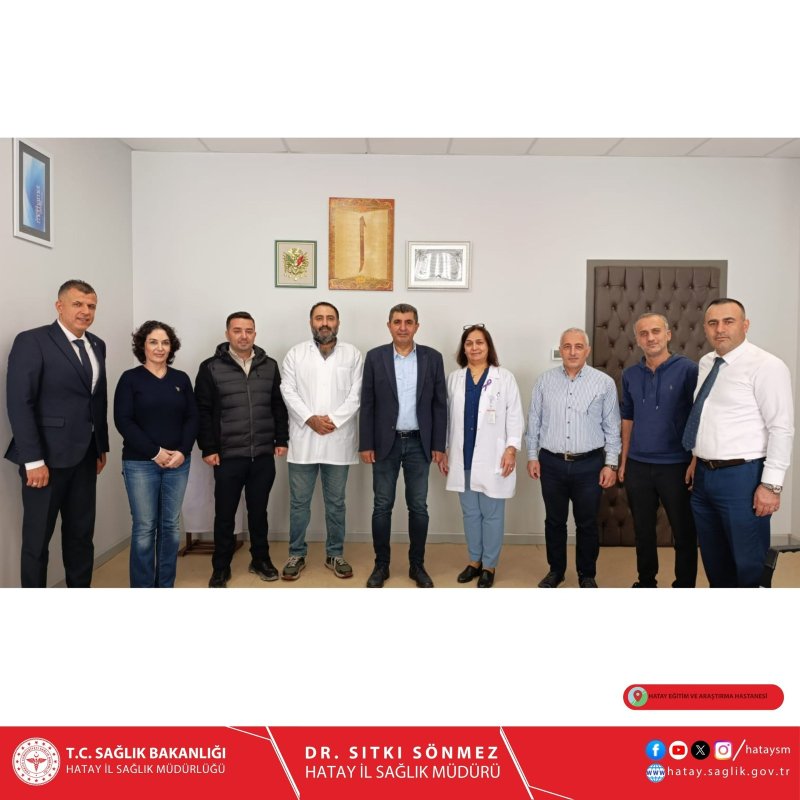 AK PARTİ’DEN BAŞHEKİM KAVVASOĞLU’NA ZİYARET