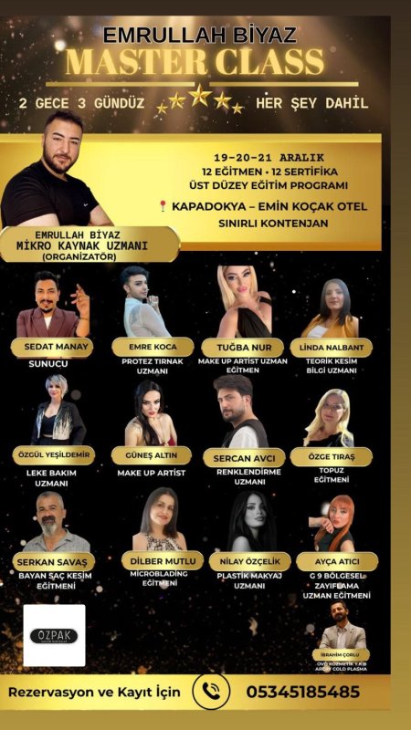 GÜZELLİK VE BAKIM SEKTÖRÜ KAPADOKYA’DA BULUŞUYOR