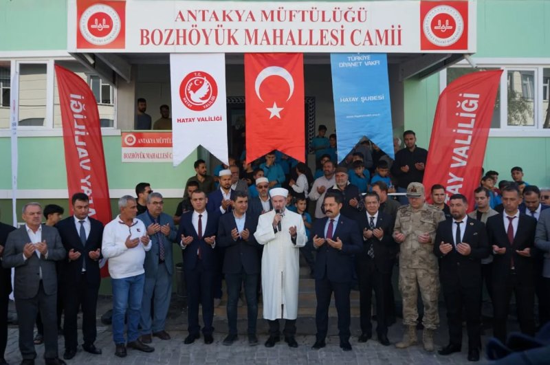 Antakya'da 6 Şubat'ın ardından 108. cami ibadete açıldı 