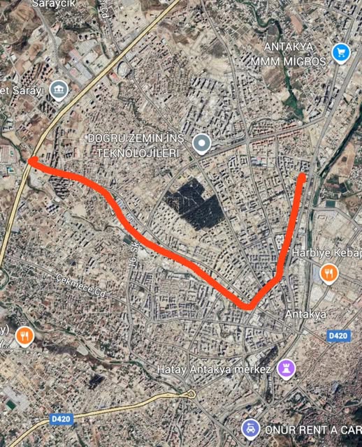 ANTAKYA'DA O YOLLAR TRAFİĞE AÇILIYOR 