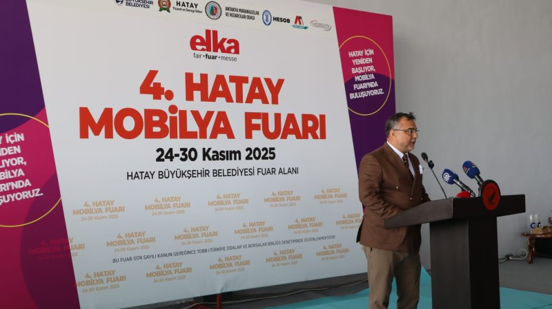 HATAY MOBİLYA FUARI KAPILARINI AÇTI