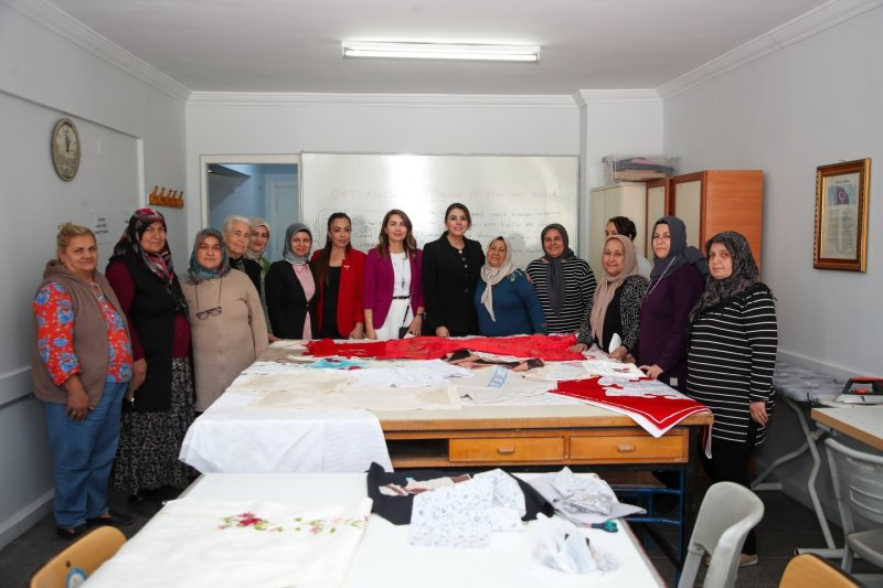 PROTOKOL EŞLERİNDEN İSKENDERUN HEM’E ZİYARET 