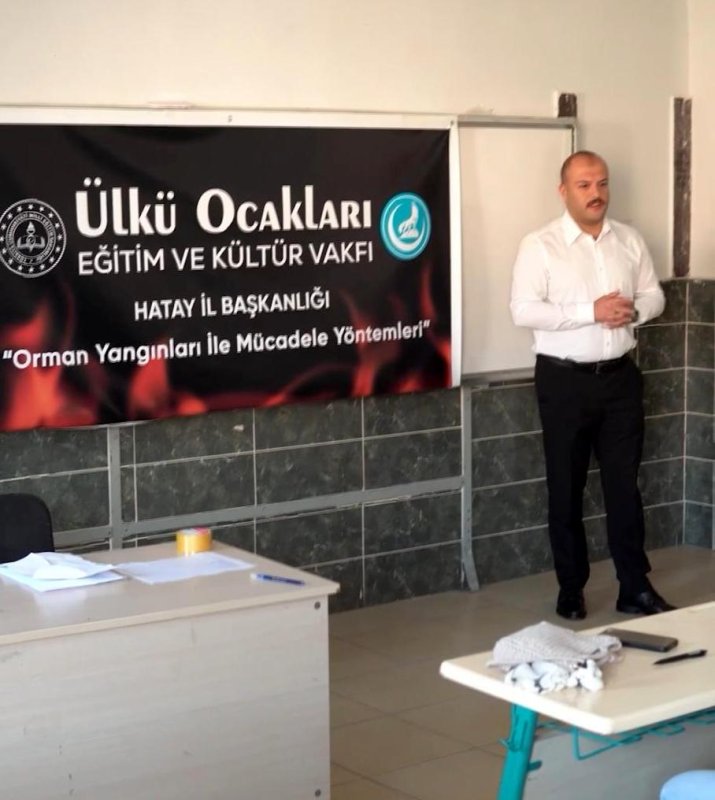 HATAY ÜLKÜ OCAKLARI YANGINA HAZIR 