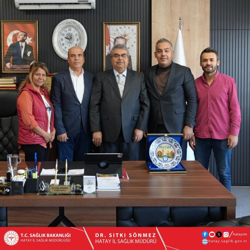 SAĞLIK-SEN’DEN İL MÜDÜRÜ SÖNMEZ’E ZİYARET